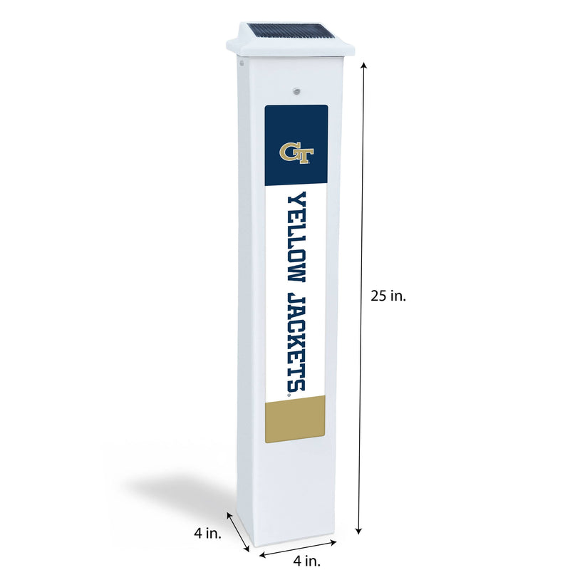 Load image into Gallery viewer, Fan Creations NCAA Team Glow Post - Georgia Tech
