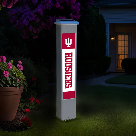 Fan Creations NCAA Team Glow Post - Indiana