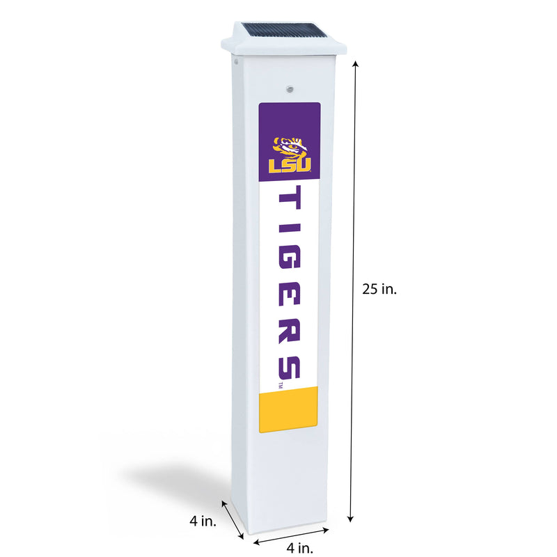 Load image into Gallery viewer, Fan Creations NCAA Team Glow Post - LSU
