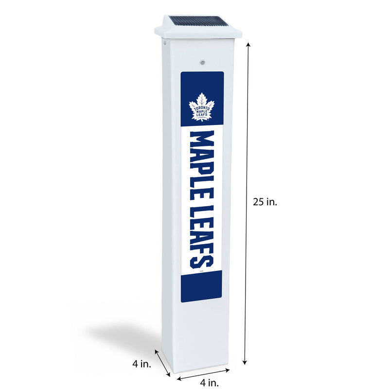 Load image into Gallery viewer, Fan Creations Glow Post NHL Team Glow Post - Toronto Maple Leafs
