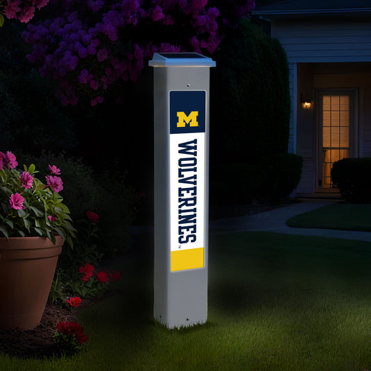Fan Creations NCAA Team Glow Post - Michigan