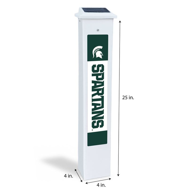 Load image into Gallery viewer, Fan Creations NCAA Team Glow Post - Michigan State
