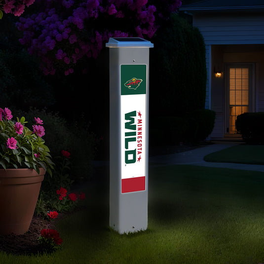 Fan Creations NHL Team Glow Post - Minnesota Wild