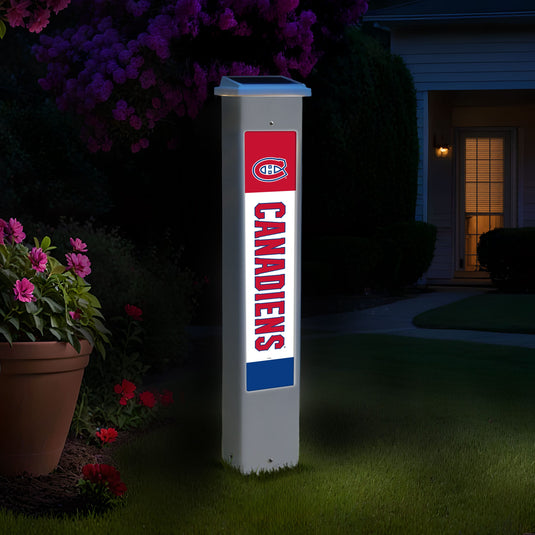 Fan Creations NHL Team Glow Post - Montreal Canadiens
