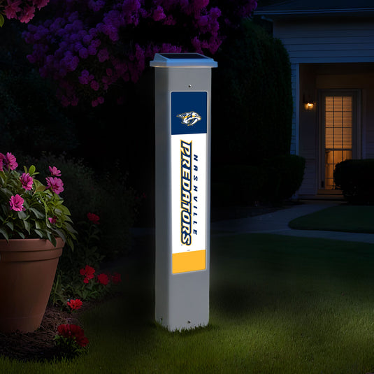 Fan Creations NHL Team Glow Post - Nashville Predators