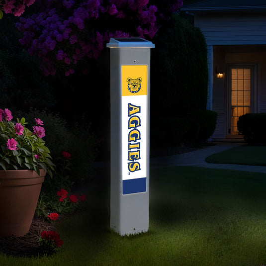 Fan Creations NCAA Team Glow Post - North Carolina A&T