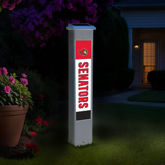 Fan Creations NHL Team Glow Post - Ottawa Senators