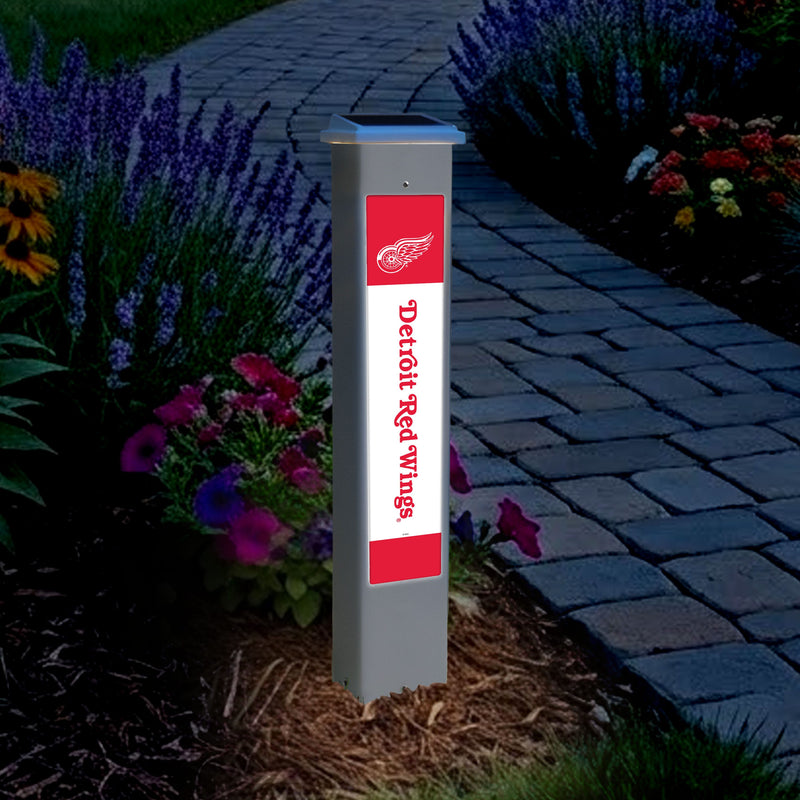 Load image into Gallery viewer, Fan Creations Glow Post NHL Team Glow Post - Detroit Red Wings
