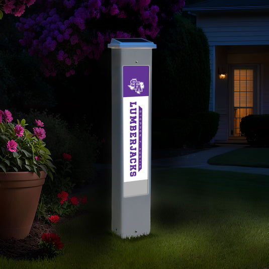 Fan Creations NCAA Team Glow Post - Stephen F Austin