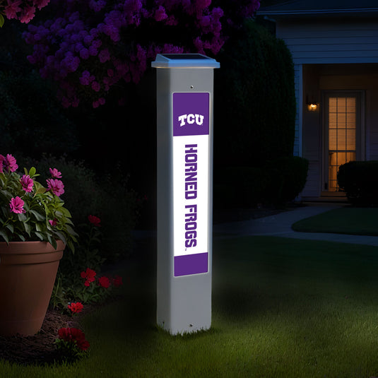 Fan Creations NCAA Team Glow Post - TCU