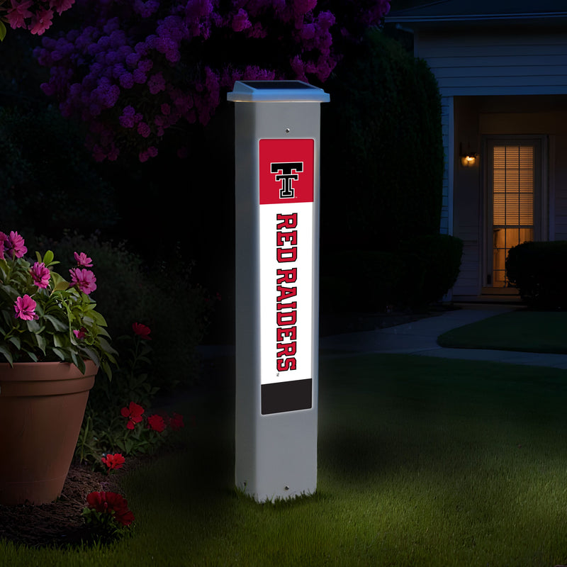 Load image into Gallery viewer, Fan Creations NCAA Team Glow Post - Texas Tech
