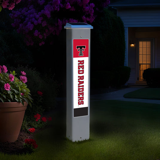 Fan Creations NCAA Team Glow Post - Texas Tech