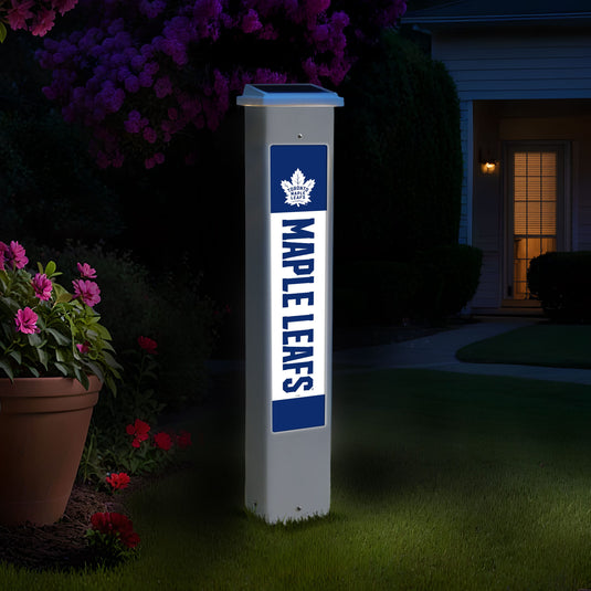 Fan Creations NHL Team Glow Post - Toronto Maple Leafs