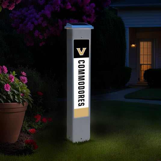 Fan Creations NCAA Team Glow Post - Vanderbilt