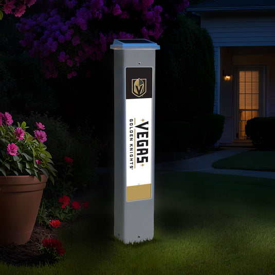 Fan Creations NHL Team Glow Post - Vegas Golden Knights