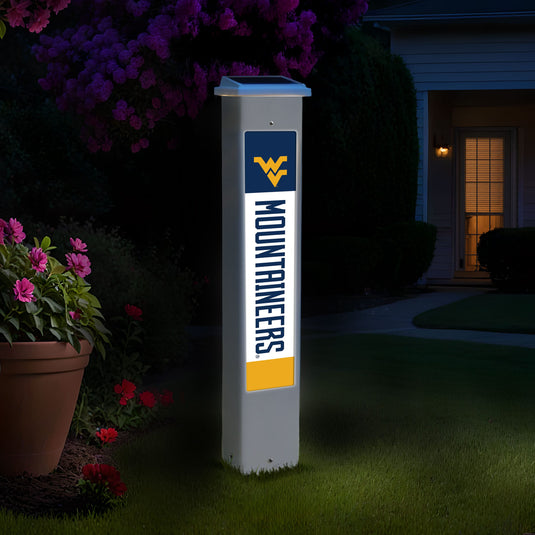 Fan Creations NCAA Team Glow Post - West Virginia
