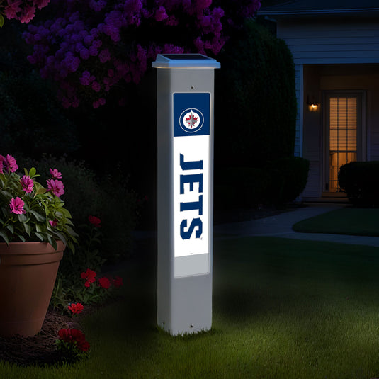 Fan Creations NHL Team Glow Post - Winnipeg Jets