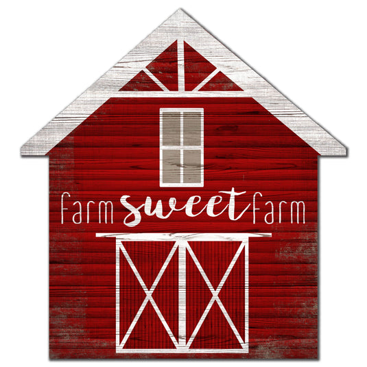 Fan Creations 12" Wall Art Leisure Farm Sweet Farm 12" Cut Out