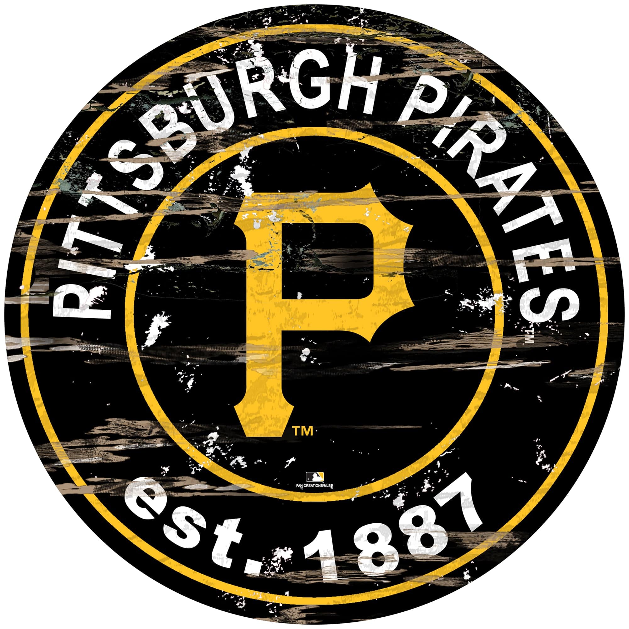 fan creations Pittsburgh Pirates Heritage Logo 24