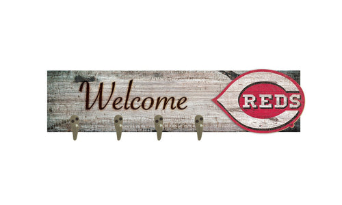 Fan Creations Functional Wall Art Cincinnati Reds Coat Hanger