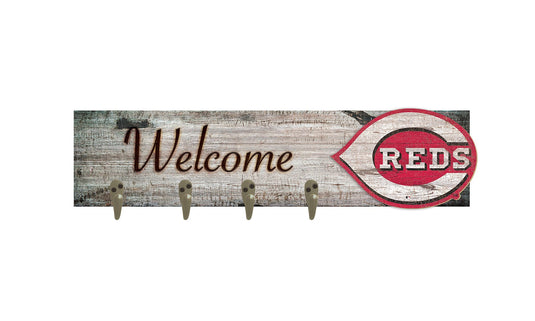 Fan Creations Functional Wall Art Cincinnati Reds Coat Hanger