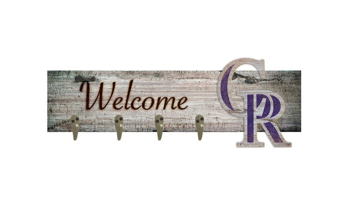 Fan Creations Functional Wall Art Colorado Rockies Coat Hanger