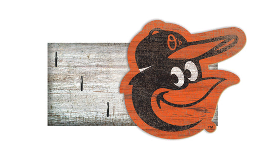 Fan Creations Wall Decor Baltimore Orioles Key Holder 6x12