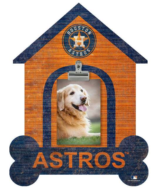 Fan Creations Clip Frame Houston Astros Dog Bone House Clip Frame