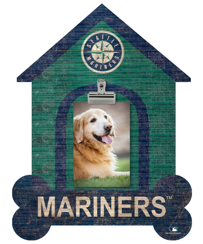 Fan Creations Clip Frame Seattle Mariners Dog Bone House Clip Frame