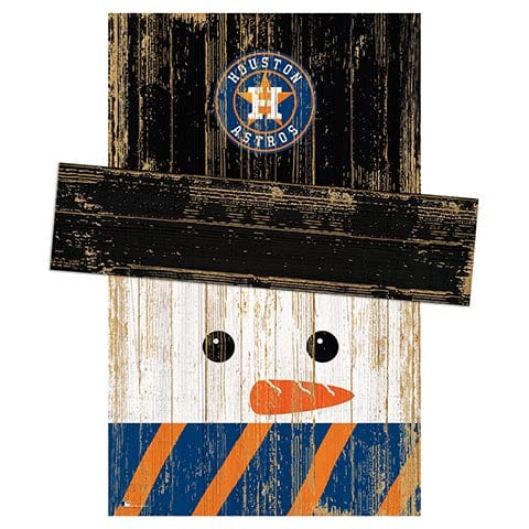 Fan Creations Large Holiday Head Houston Astros Snowman Head