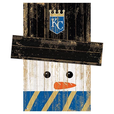 Fan Creations Large Holiday Head Kansas City Royals Snowman Head