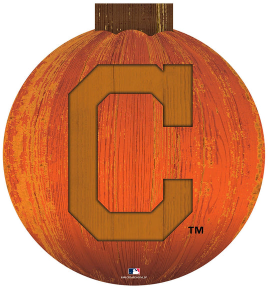 Fan Creations Decor Furniture Cleveland Guardians Halloween Wall Art 12in