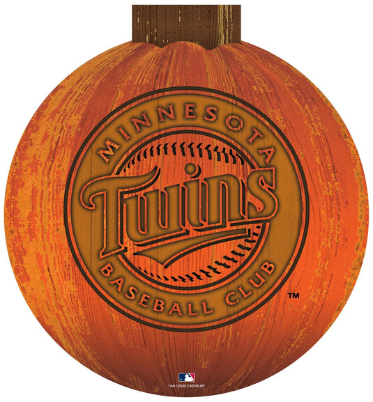 Fan Creations Decor Furniture Minnesota Twins Halloween Wall Art 12in