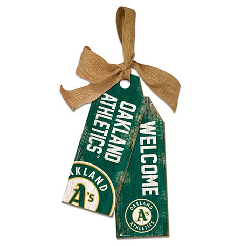 Fan Creations Team Tags Oakland Athletics 12" Team Tags
