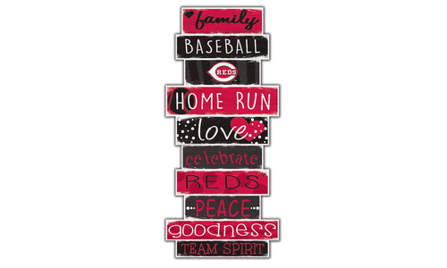 Fan Creations Wall Decor Cincinnati Reds Celebration Stack 24