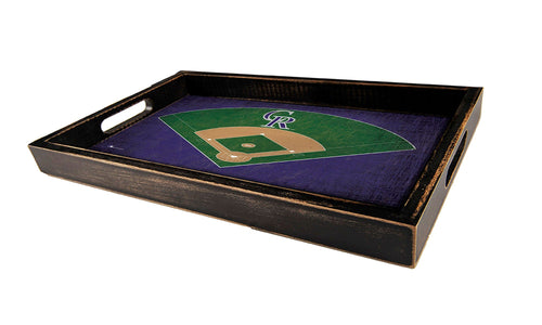 Fan Creations Home Decor Colorado Rockies  Team Field Tray