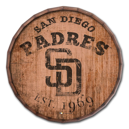 Fan Creations Home Decor San Diego Padres  24in Established Date Barrel Top