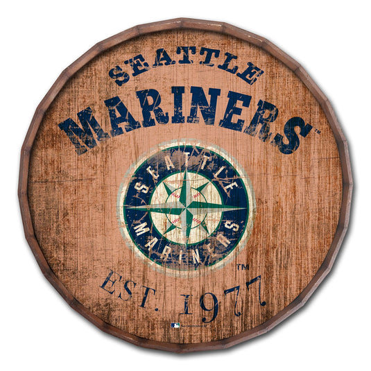 Fan Creations Home Decor Seattle Mariners  24in Established Date Barrel Top