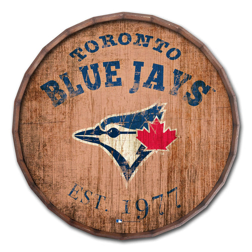 Fan Creations Home Decor Toronto Blue Jays  24in Established Date Barrel Top