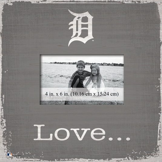 Fan Creations Home Decor Detroit Tigers  Love Picture Frame