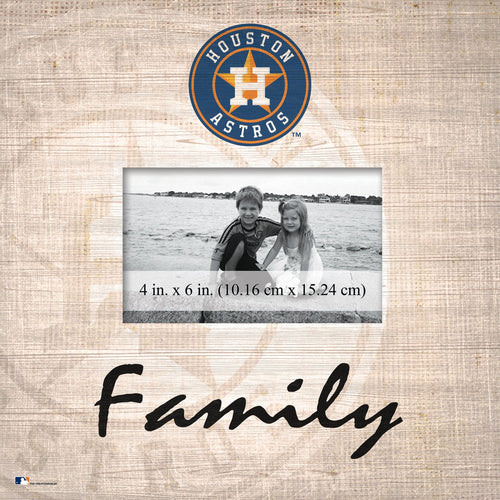 Fan Creations Home Decor Houston Astros  Family Frame