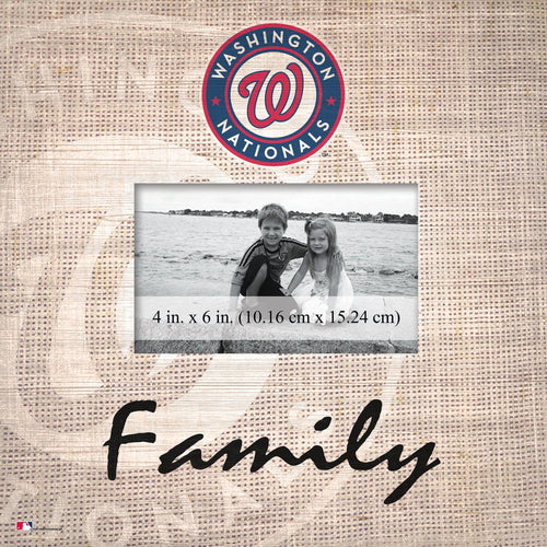 Fan Creations Home Decor Washington Nationals  Family Frame