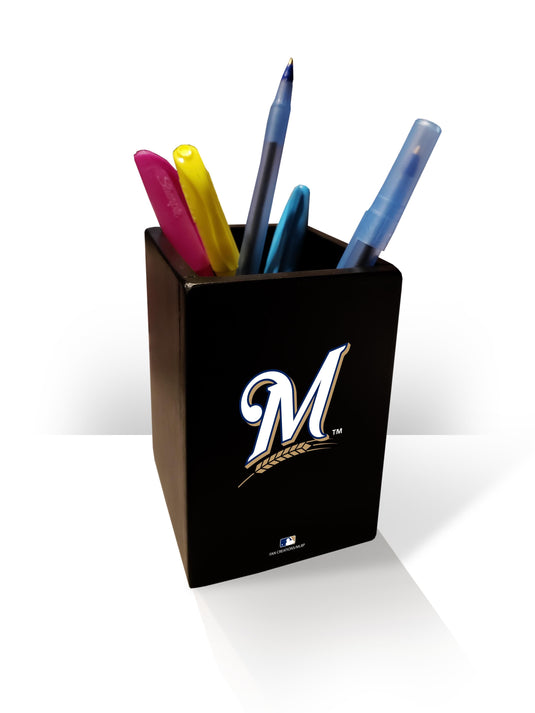 Fan Creations Pen Holder Milwaukee Brewers Pen Holder