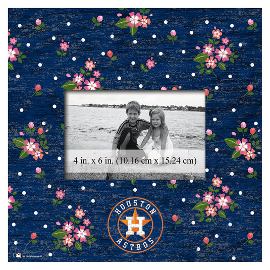 Fan Creations 10x10 Frame Houston Astros Floral 10x10 Frame