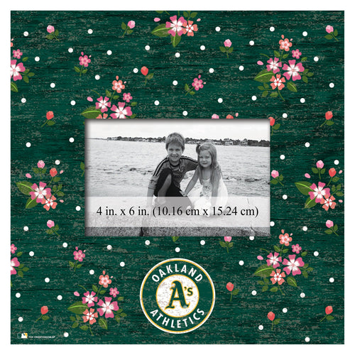 Fan Creations 10x10 Frame Oakland Athletics Floral 10x10 Frame