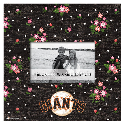 Fan Creations 10x10 Frame San Francisco Giants Floral 10x10 Frame