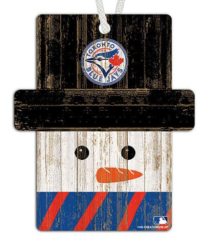 Fan Creations Ornament Toronto Blue Jays Snowman Ornament