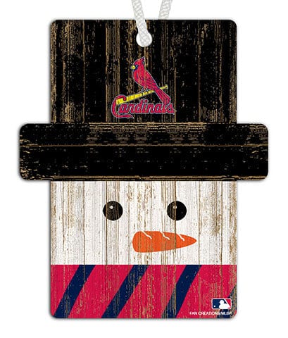 Fan Creations Ornament Saint (St.) Louis Cardinals Snowman Ornament