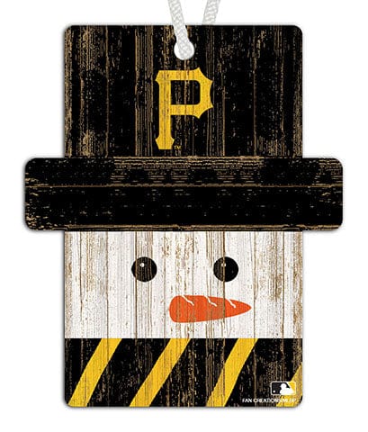 Fan Creations Ornament Pittsburgh Pirates Snowman Ornament