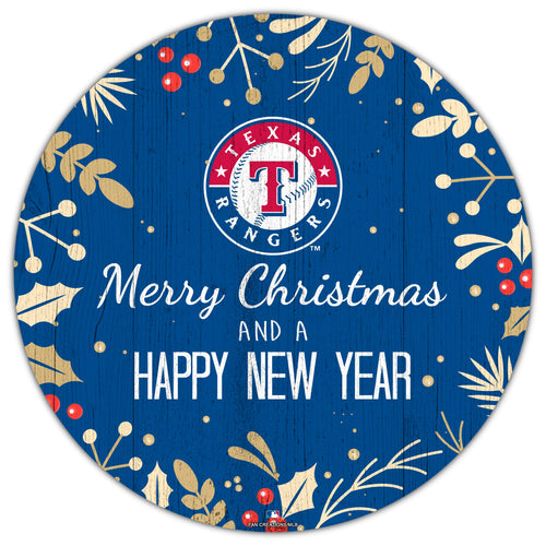 Fan Creations Holiday Home Decor Texas Rangers Color